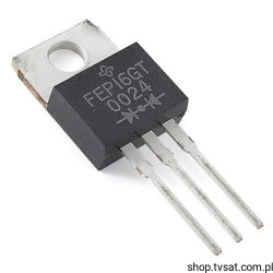 FEP16GT Diode 400V 16A TO220 GI