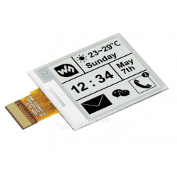 1.54" E-Ink Raw Display Panel (200x200)