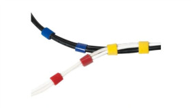 Logilink Organizator Kabli Rzepowy Rolka 4M/16Mm Kolor Czarny