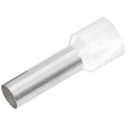 Cimco 187000 Bootlace Ferrule 0.5 mm&#xB2; Partially Insulated White 100 pcs