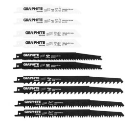 Brzeszczoty do piły szablastej HCS/BIM zestaw 10szt. 56H049