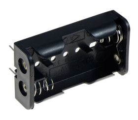 AA x 2 Battery Holder PCB Mount