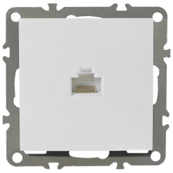 QUADRA Gniado komputerowe RJ45 LAN białe