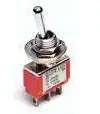 Toggle switch, metal, 2 pole, latching, On-On, 5 A/125 VAC, 28 VDC, silver-plated, 1-1825138-8