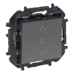 Niloe Step Łącznik sterowania roletami 3 - pozycyjny - kolor stalowy 863444B