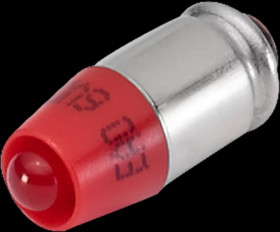 LED lamp, MG/T1 3/4, 12 V (DC), 12 V (AC), red, 10-2J09.1062