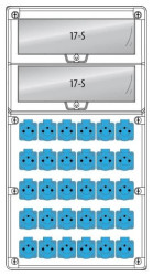 Rozdzielnica R-BOX 740 34S:30x250V,IP44 B.18.740-7