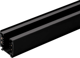 Szynoprzewód IP20 3-fazowy aluminiowy czarny TRACK PROFILE 4W BLACK 2000mm GXTR008