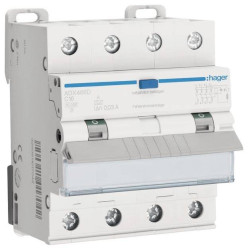 Wyłącznik różnicowoprądowy/automatyczny Hager ADX466D 4 styki 16 A 0.03 A 400 V