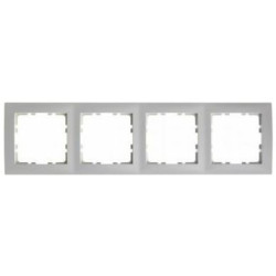 B.Kwadrat biały 5310148989 Ramka 4-kr. BERKER
