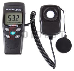 TM201L Luksomierz 0,1~200 000 lx do diod LED TENMARS