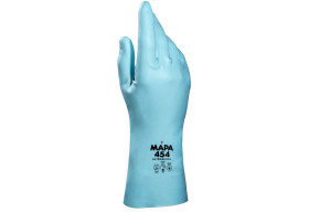 Rękawice robocze rozmiar: 9 materiał: Nitryl zastosowanie: Abrasion Resistant, Cut Resistant, General Purpose, Puncture