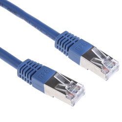 Kabel Ethernet Cat6 długość 0.5m Z zakończeniem RS PRO PVC l. żył: 7 średnica 5.2mm