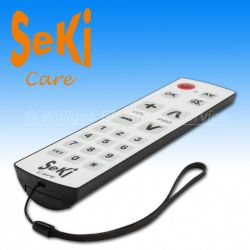 Seki Care Fernbedienung - lernbar, Folientastatur