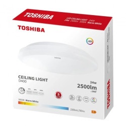 TOSHIBA LED CEILING 40 24W 3000K 3BRIGHT (W)
