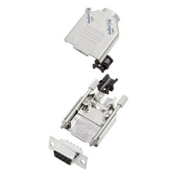 Encitech 6355-0030-13 D-Sub Receptacle 25 Pin Solder Bucket 180&#xB0; Set