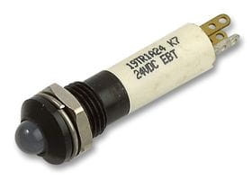 Kontrolka LED czerwono/zielono/żółty, 24Vdc, wypukła