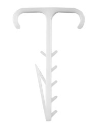 Uchwyt szybkiego montażu płaski USMP-2 bis YDYp 2 x (2x2,5mm 3x1,5mm 3x1,0mm) 16.7 /100szt./