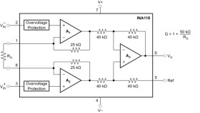 Precision, Low Power Instrumentation Amplifier