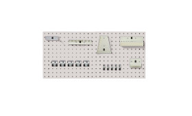 Zestaw uchwytów narzędziowych do montażu na panelu ściennym Uchwyt narzędziowy do panelu ściennego Zestaw haków i