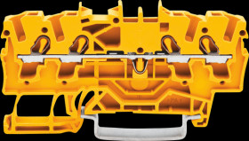 2002-1406 4-wire feed-through terminal, diameter 0.25 - 2.5 mm