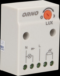 OR-CR-233 Surface-mounted twilight switch, external sensor, IP65