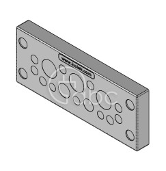 Przepust kablowy niedzielony KEL-DPU 24, na 16 przewodów, 43932