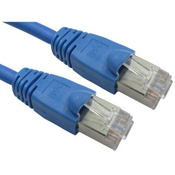 Kabel Ethernet Cat6 długość 0.5m Z zakończeniem RS PRO LSZH l. żył: 8 średnica 5.6mm
