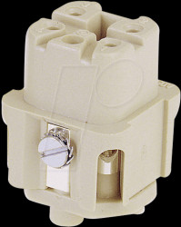 09 20 004 2711 HAN A - Socket screw connection, 4+PE