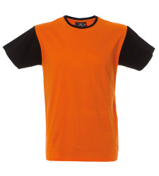 T-shirt, Pomarańczowy, Bawełna 100%, S, Krótki