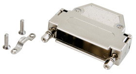 Osłona tylna D-Sub 9 -pinowe Tworzywo sztuczne Proste CONEC