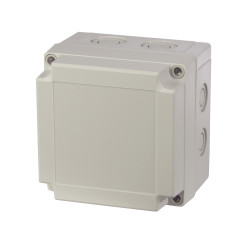 Fibox 6016307 PCM 125/60 G Enclosure, PC Opaque cover