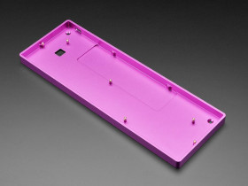 Adafruit Purple Anodized Aluminum 60% / GH60 Keyboard Shell
