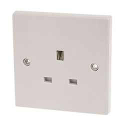 Dencon 4405NB Unswitched Socket 1-Gang 13A