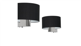 Dekoracyjny Kinkiet Savoy, Góra-Dół Na Dwie Żarówki E27, Szklane Klosze...