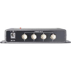 Sygonix 43945C Video Splitter Distributes Signal to 4 Monitors, Reactionless