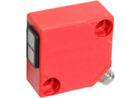 Czujnik optyczny nadajnik z czujnikiem przelotowym 30x30x15mm Sn: 6m 10-35V DC złącze M8 3pin IP65 OS150075