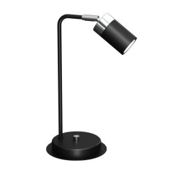 Lampka nocna JOKER BLACK/CHROME 1xGU10 MLP7749 Milagro