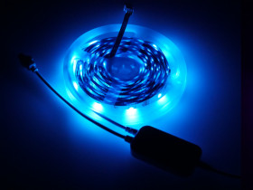 WS2812 RGB LED Strip (5m) with Remote – Infrared and Bluetooth Controllable