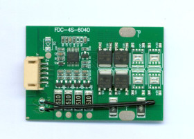 MODUŁ ŁADOWANIA AKUMULATORÓW 4S 10A OCP 30A BALANCER (BMS104-4S10A)