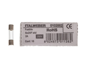 Wkładka aparatowa 5x20mm 2A F /szybka/ 250V 006710031 /10szt./