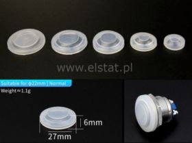 Osłona hermetyczna; przyciski wandaloodporne; 22mm