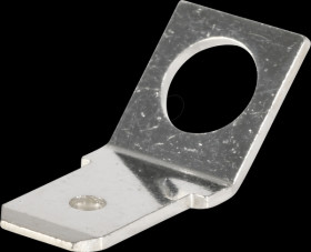 3861.67 Screw-on flat connectors, 45°, 5.3 mm