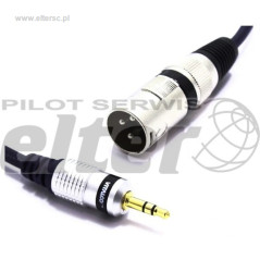 Kabel Jack AUX 3,5mm stereo - XLR męski 5,0m