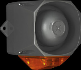 ASNSB9-60GAL Asserta Mini AV, grau, gelbe Linse, , 9-60V DC