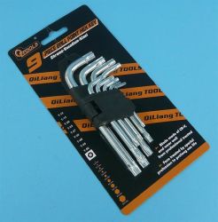 KLUCZE IMBUSOWE 9-SZT 1,5-10 TORX MAŁE