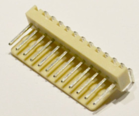 GW12RA wtyk kątowy do druku 12 pin, raster 2,54