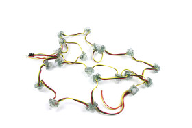 Taśma świetlna LED Niebieski, zielony, czerwony 5.5V dc Intelligent LED Solutions