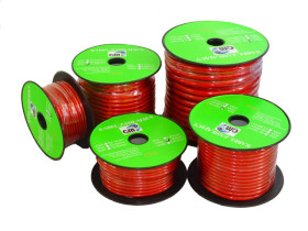 Przewód zasilający 6GA 13.5mm² 25m czerwony