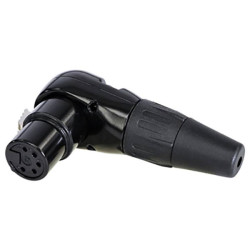 Rean RC5FR-BAG XLR Connector Right Angle 5-Pin 1pc
